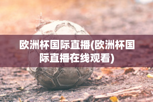 欧洲杯国际直播(欧洲杯国际直播在线观看)