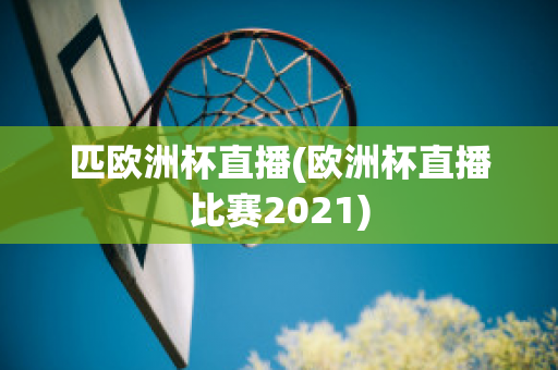 匹欧洲杯直播(欧洲杯直播比赛2021)