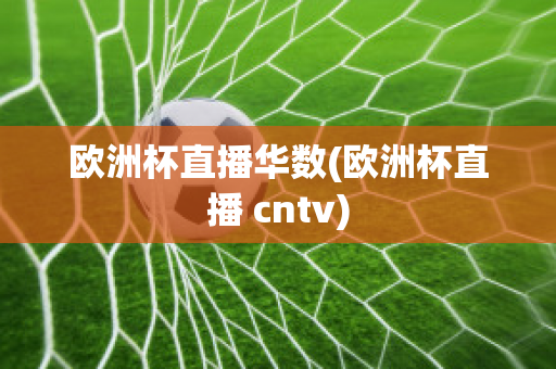 欧洲杯直播华数(欧洲杯直播 cntv)