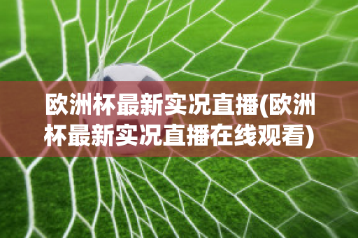 欧洲杯最新实况直播(欧洲杯最新实况直播在线观看)