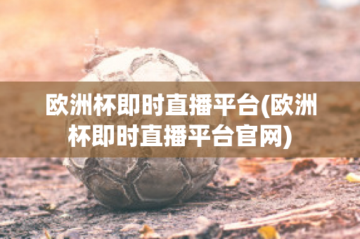 欧洲杯即时直播平台(欧洲杯即时直播平台官网)