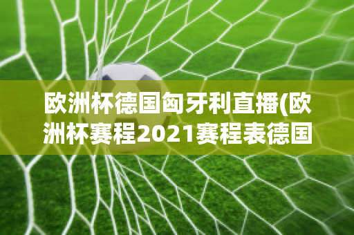 欧洲杯德国匈牙利直播(欧洲杯赛程2021赛程表德国对匈牙利)