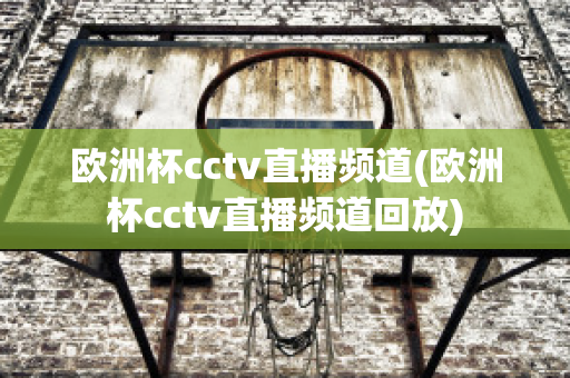 欧洲杯cctv直播频道(欧洲杯cctv直播频道回放)