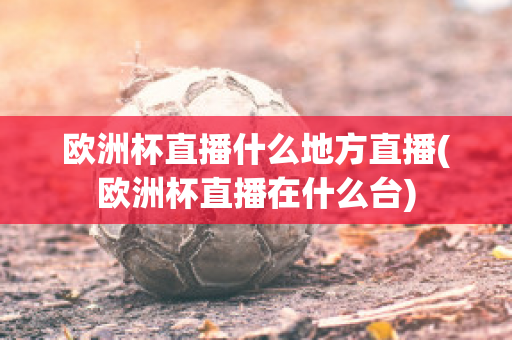 欧洲杯直播什么地方直播(欧洲杯直播在什么台)