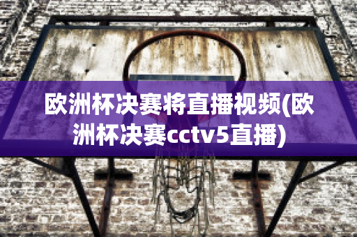 欧洲杯决赛将直播视频(欧洲杯决赛cctv5直播)