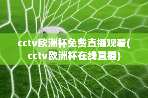 cctv欧洲杯免费直播观看(cctv欧洲杯在线直播)