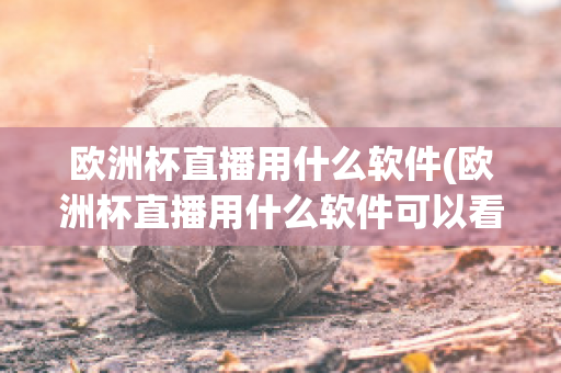 欧洲杯直播用什么软件(欧洲杯直播用什么软件可以看)