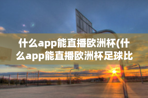 什么app能直播欧洲杯(什么app能直播欧洲杯足球比赛)