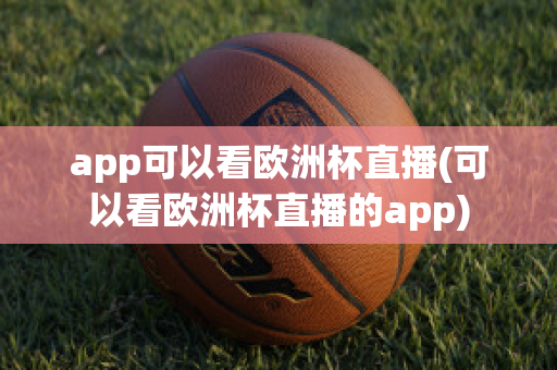 app可以看欧洲杯直播(可以看欧洲杯直播的app)