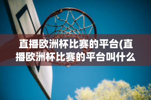 直播欧洲杯比赛的平台(直播欧洲杯比赛的平台叫什么)