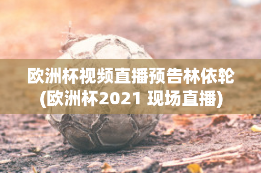 欧洲杯视频直播预告林依轮(欧洲杯2021 现场直播)