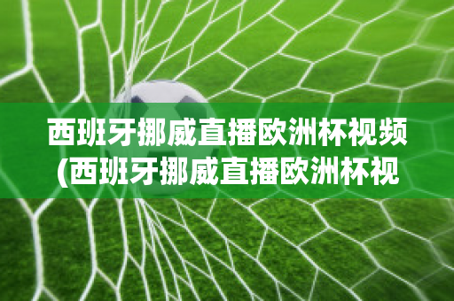 西班牙挪威直播欧洲杯视频(西班牙挪威直播欧洲杯视频在线观看)