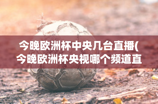 今晚欧洲杯中央几台直播(今晚欧洲杯央视哪个频道直播)