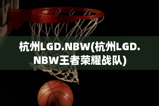 杭州LGD.NBW(杭州LGD.NBW王者荣耀战队)