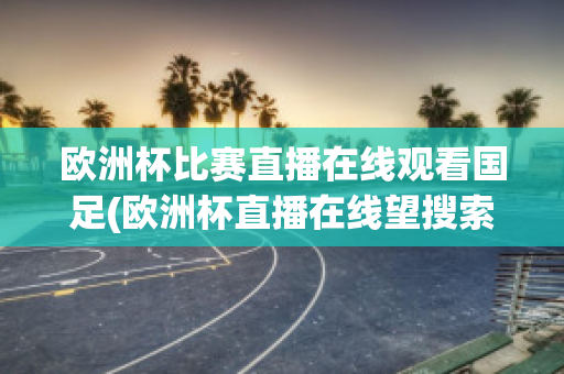 欧洲杯比赛直播在线观看国足(欧洲杯直播在线望搜索欧洲足球.中国)