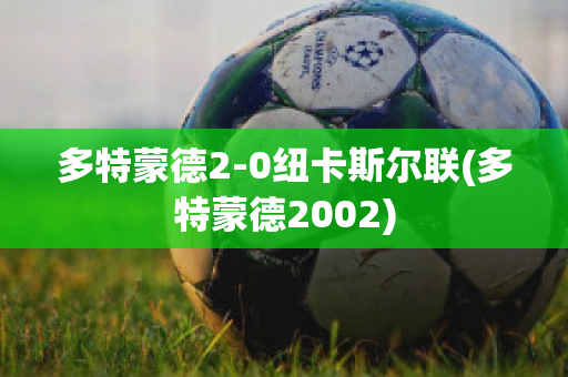 多特蒙德2-0纽卡斯尔联(多特蒙德2002)