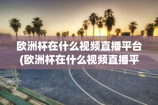 欧洲杯在什么视频直播平台(欧洲杯在什么视频直播平台看)