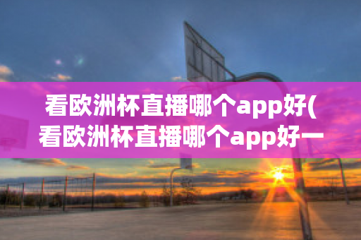 看欧洲杯直播哪个app好(看欧洲杯直播哪个app好一点)