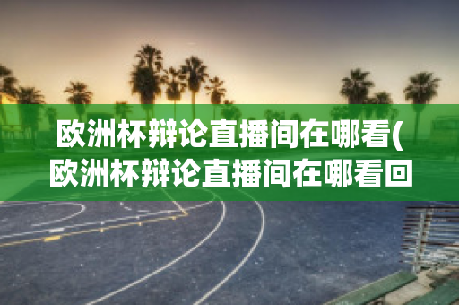 欧洲杯辩论直播间在哪看(欧洲杯辩论直播间在哪看回放)