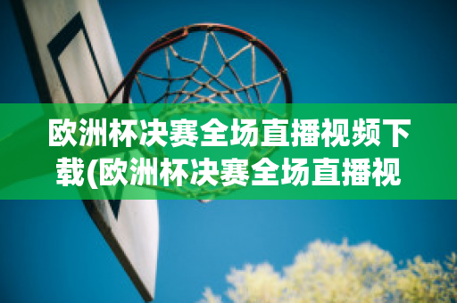 欧洲杯决赛全场直播视频下载(欧洲杯决赛全场直播视频下载安装)