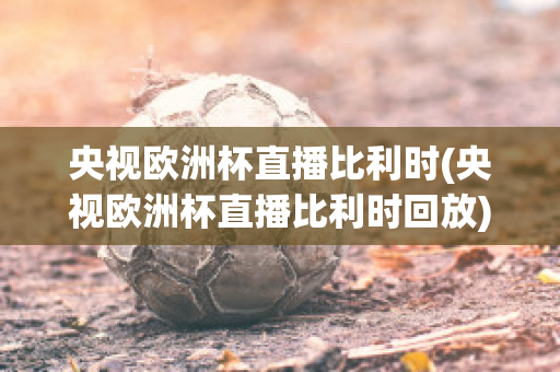 央视欧洲杯直播比利时(央视欧洲杯直播比利时回放)