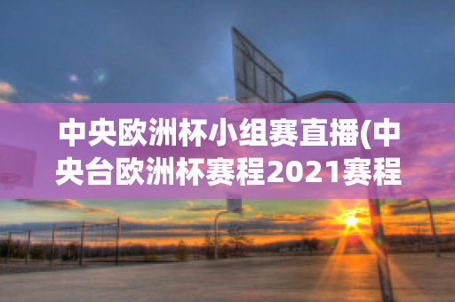 中央欧洲杯小组赛直播(中央台欧洲杯赛程2021赛程表)