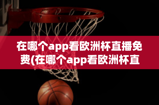 在哪个app看欧洲杯直播免费(在哪个app看欧洲杯直播免费软件)