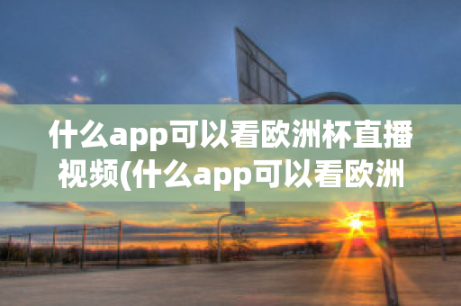 什么app可以看欧洲杯直播视频(什么app可以看欧洲杯直播视频免费)