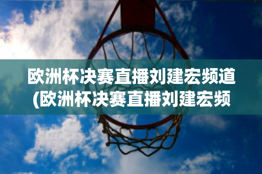 欧洲杯决赛直播刘建宏频道(欧洲杯决赛直播刘建宏频道在线观看)