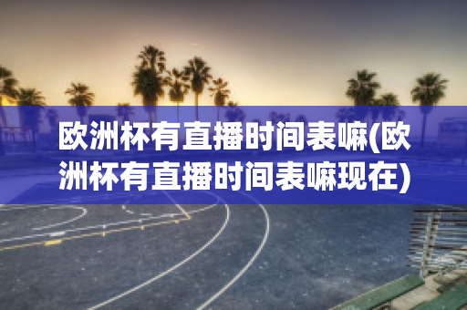 欧洲杯有直播时间表嘛(欧洲杯有直播时间表嘛现在)