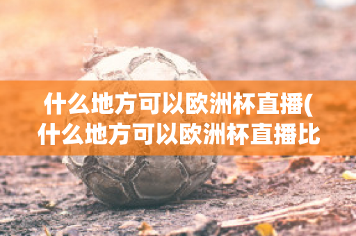 什么地方可以欧洲杯直播(什么地方可以欧洲杯直播比赛)