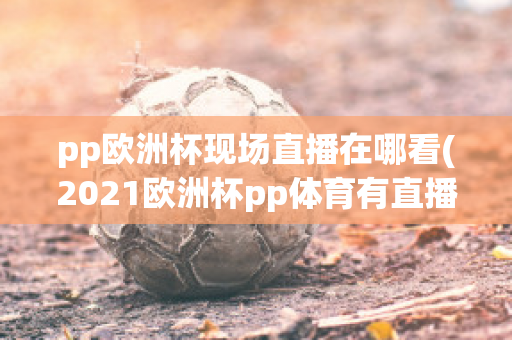 pp欧洲杯现场直播在哪看(2021欧洲杯pp体育有直播吗)