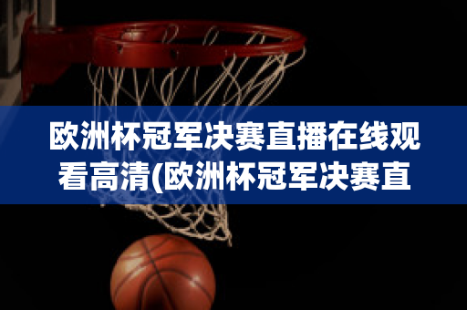 欧洲杯冠军决赛直播在线观看高清(欧洲杯冠军决赛直播在线观看高清版)