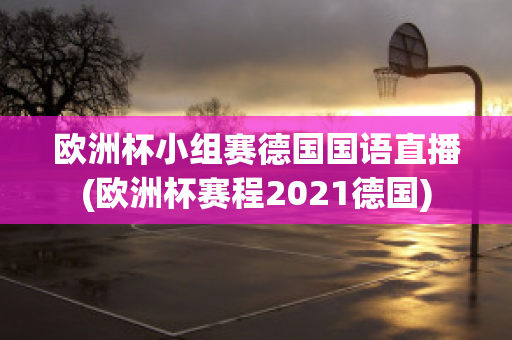 欧洲杯小组赛德国国语直播(欧洲杯赛程2021德国)