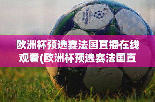 欧洲杯预选赛法国直播在线观看(欧洲杯预选赛法国直播在线观看高清)