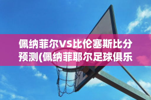 佩纳菲尔VS比伦塞斯比分预测(佩纳菲耶尔足球俱乐部)