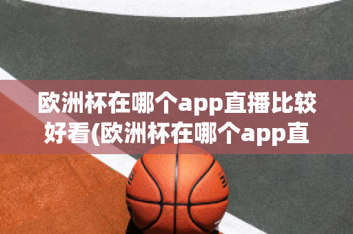 欧洲杯在哪个app直播比较好看(欧洲杯在哪个app直播比较好看一点)