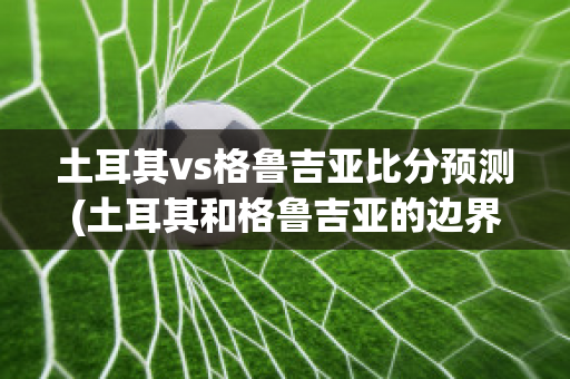 土耳其vs格鲁吉亚比分预测(土耳其和格鲁吉亚的边界线)