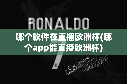 哪个软件在直播欧洲杯(哪个app能直播欧洲杯)