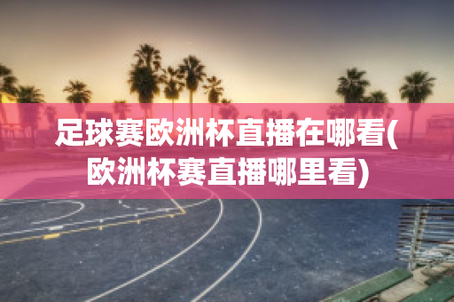 足球赛欧洲杯直播在哪看(欧洲杯赛直播哪里看)